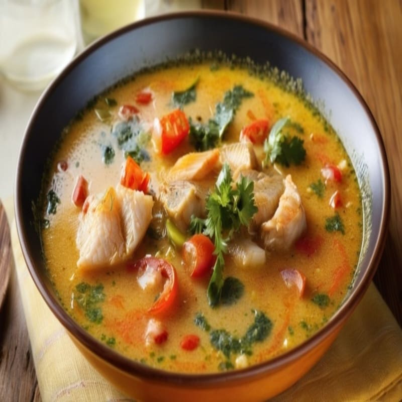 Moqueca de peixe fácil e saborosa