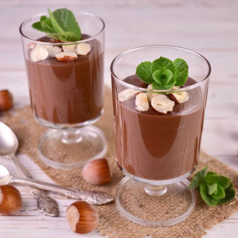 Mousse de Abacate com Cacau