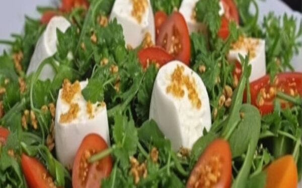 Salada de Beterraba com Queijo de Cabra