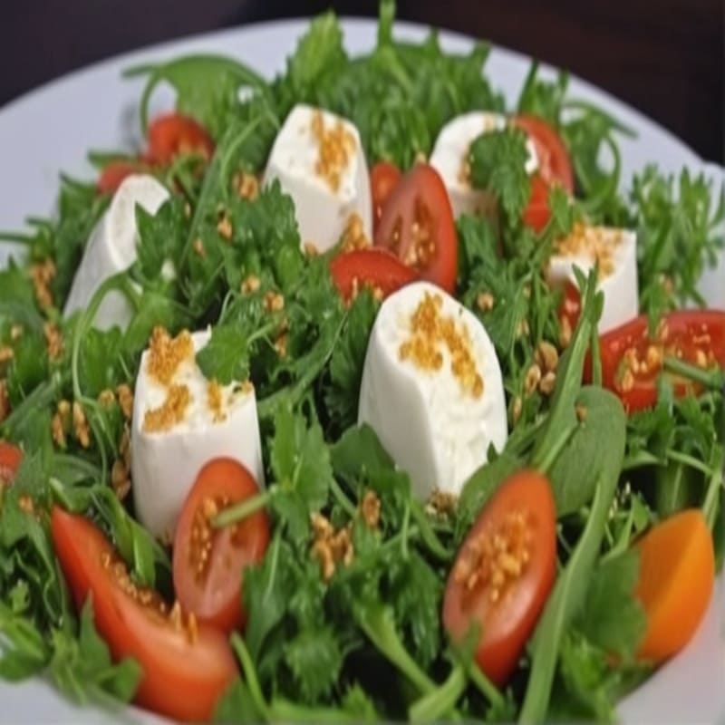Salada de Beterraba com Queijo de Cabra