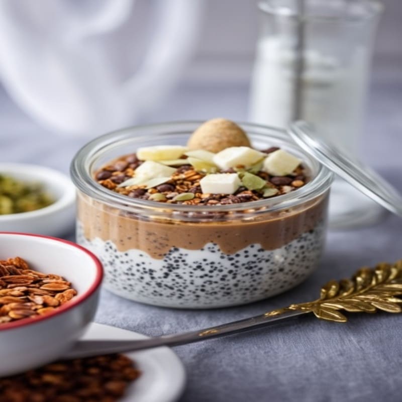 como fazer pudim de chia