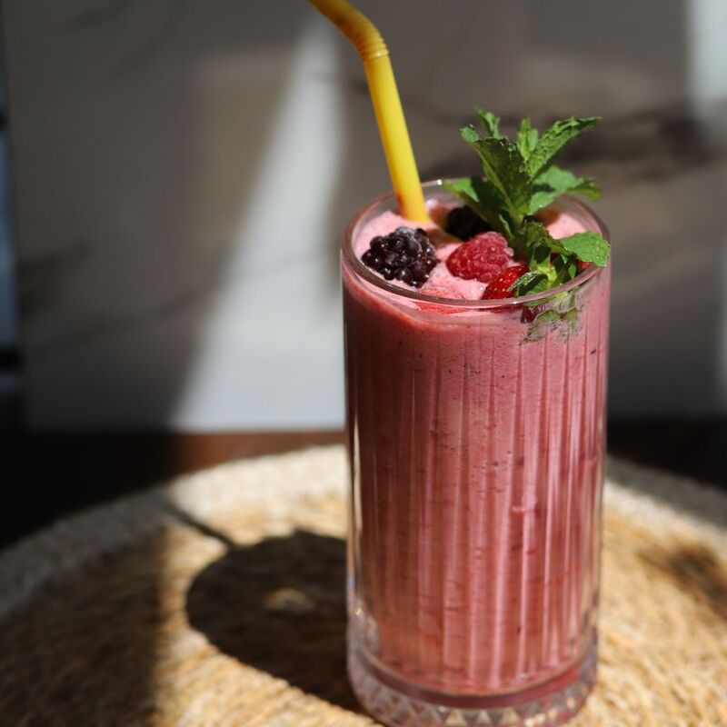 Smoothie de Frutas Vermelhas