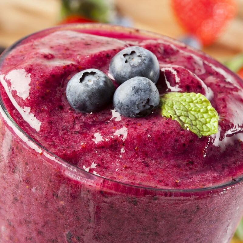 Smoothie de Frutas Vermelhas