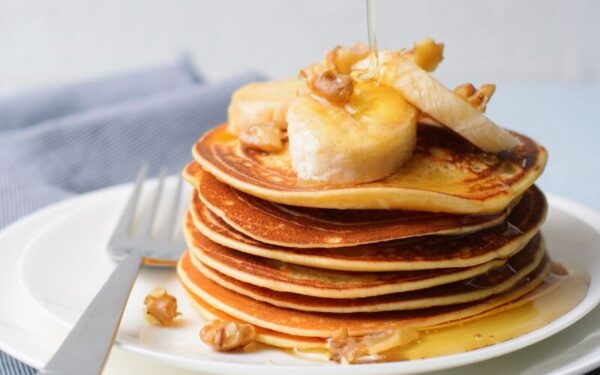 Panqueca de Aveia e Banana